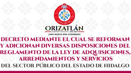 DECRETO MEDIANTE EL CUAL SE REFORMA