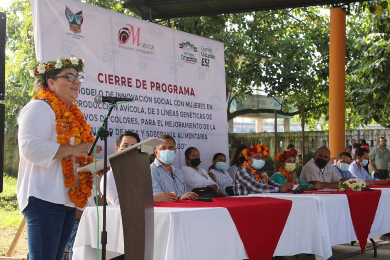 CIERRE DEL PROGRAMA DE "MUJERES PRODUCIENDO CON HUEVOS"