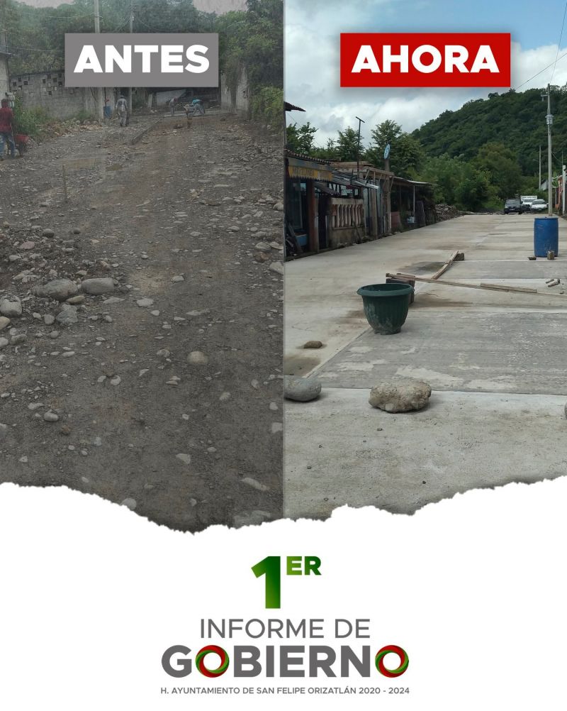 OBRAS DE CONSTRUCCION DE PAVIMENTOS TERMINADAS