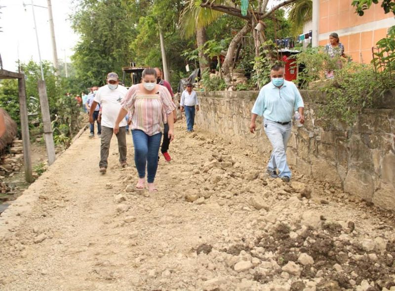 SUPERVISON DE LAS OBRAS DE LAS LOCALIDADES DE TZAPOYO I Y PIEDRA HINCADA